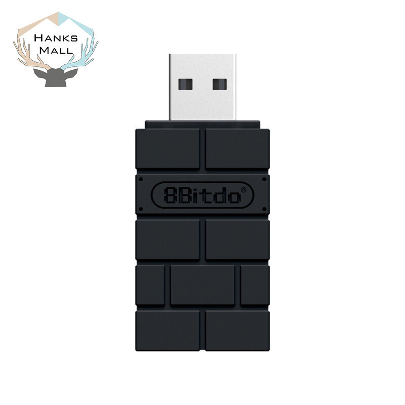 HK 8bitdo Usb Wireless Receiver Second Generation Receiver Compatible For Ps5 Ps4 Bluetooth compatible Adapter Compatible For Windows Switch