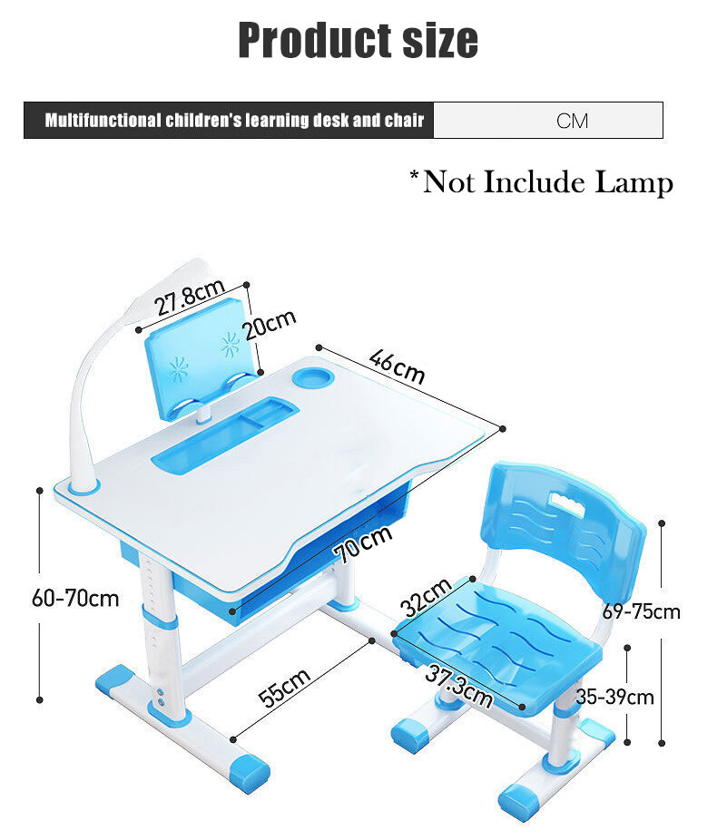HOME PRIME T022 Kids Learning Table Children Learning Table