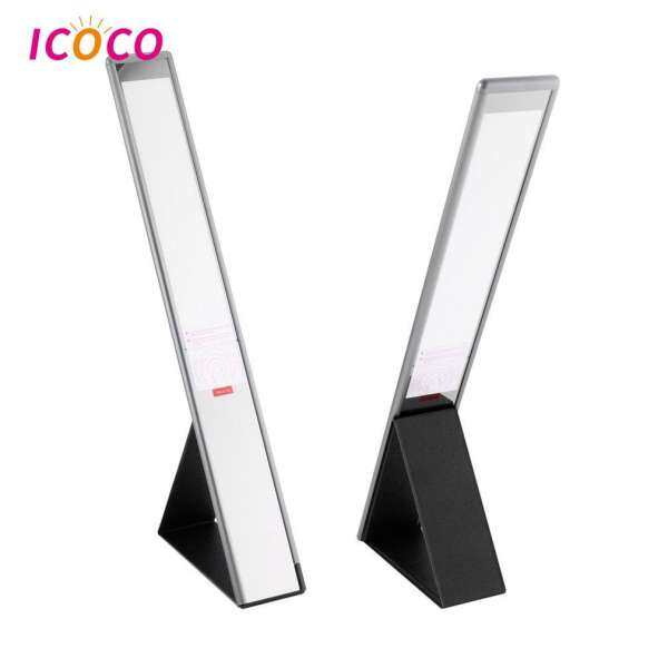 ICOCO 0.05-2.85 W Cảm Ứng Mắt Ánh Sáng Bảo Vệ Mắt Đèn Để Bàn Gấp Gọn Đèn Ngủ Đèn Đọc Sách Siêu mỏng X1 Di Động Đen