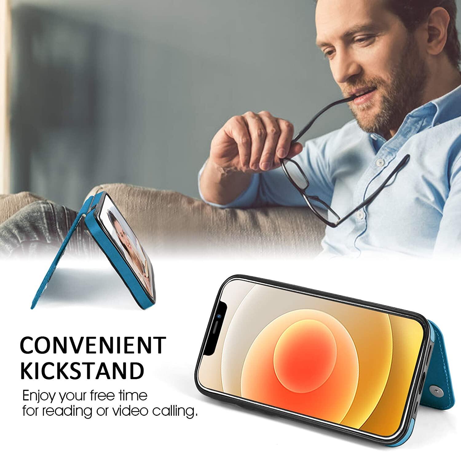 Cho trường hợp Ví iphone 17 Pro Max, ốp lưng khung khe đựng thẻ Mandala mỏng cho Iphone 17/Air/16 Plus/16e/15 Pro Max/15 Plus/14 Pro Max/13 Pro Max/12 Pro Max/12 Pro/12 Mini/12/11 Pro Max/11 Pro/11/XS Max/XR/x