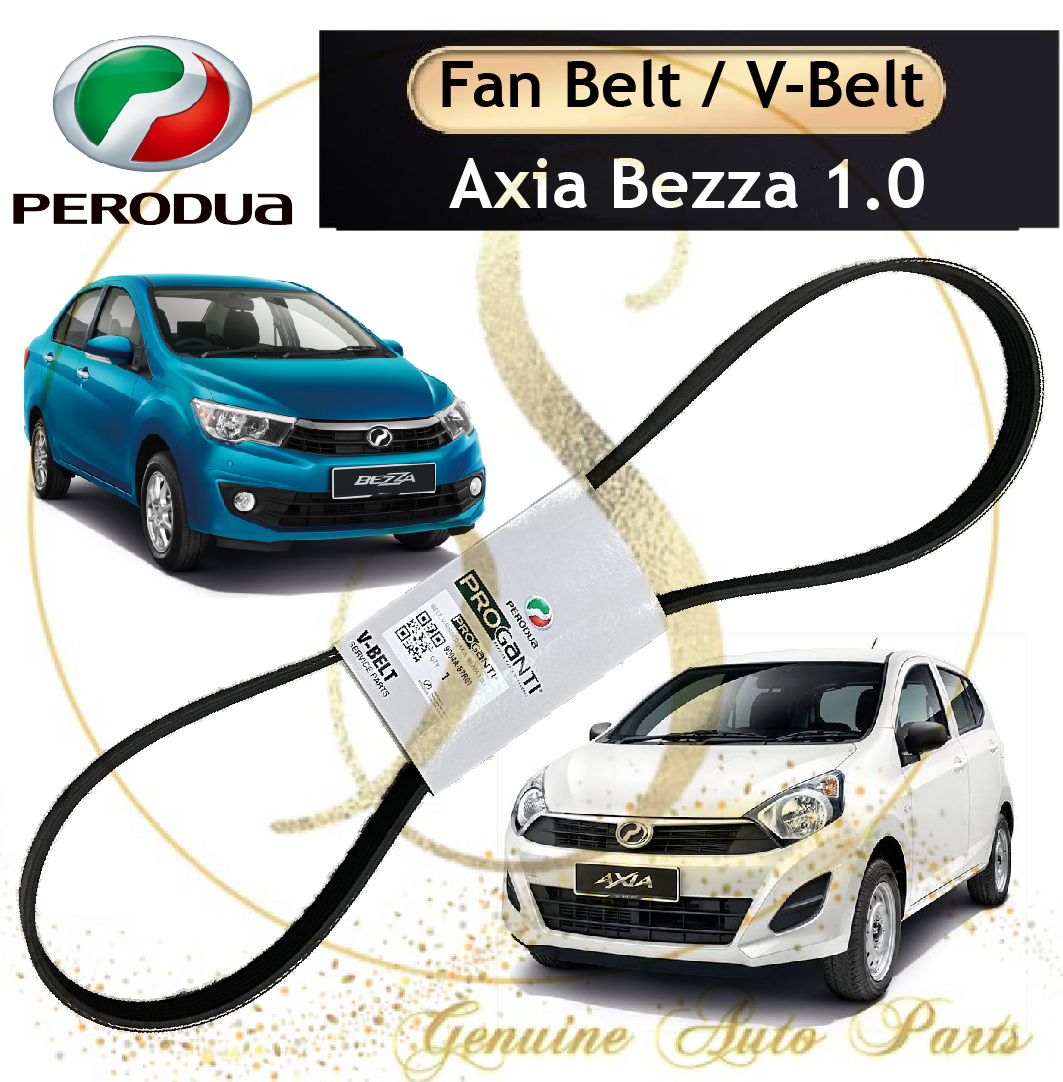 (100 ORIGINAL) PERODUA PROMegan Persinger FAN BELT VBELT PERODUA AXIA BEZZA 1.0