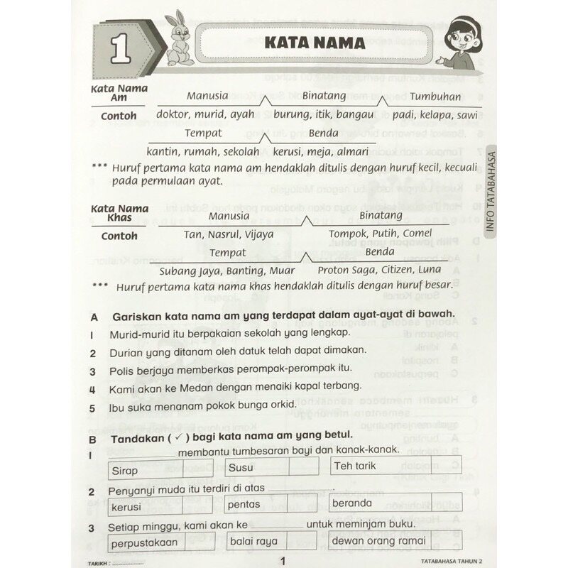 KOH] EKSPLORASI TATABAHASA TAHUN 1u20222u20223u20224u20225u20226  Lazada