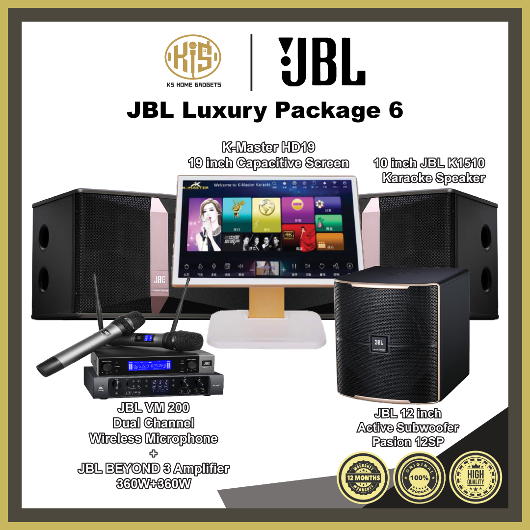 Full JBL Karaoke Set Family Package Karaoke System Full Set Family KTV