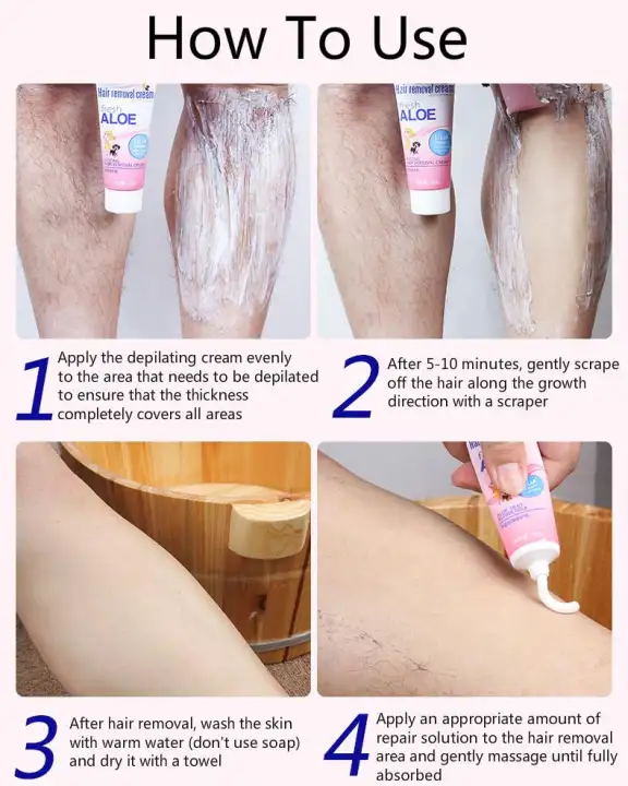 Free Gift Hair Removal Cream Set Underarm Hair Leg Hair Chest