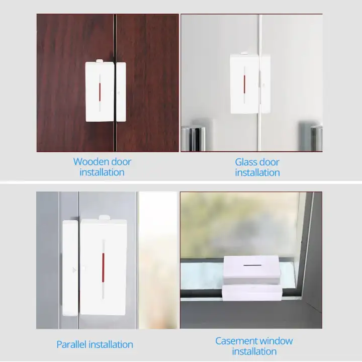 3 Pcs Sonoff Dw1 433mhz Door Window Wireless Sensor Detector