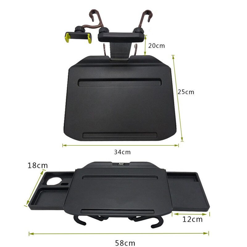 Car Desk Steering Wheel Table Seat Back Tray