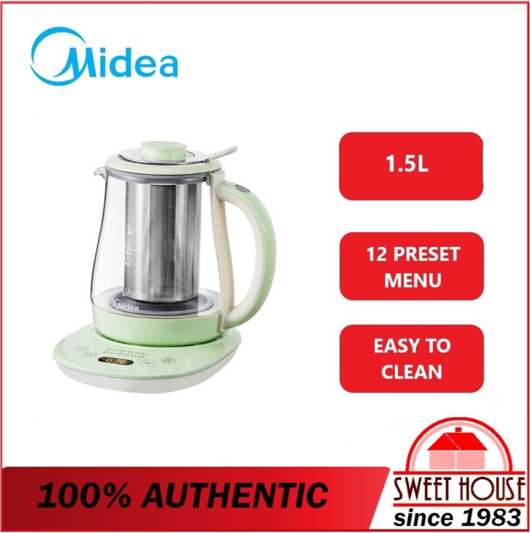 Midea Health Pot Glass MKYS01T 1.5L Lazada