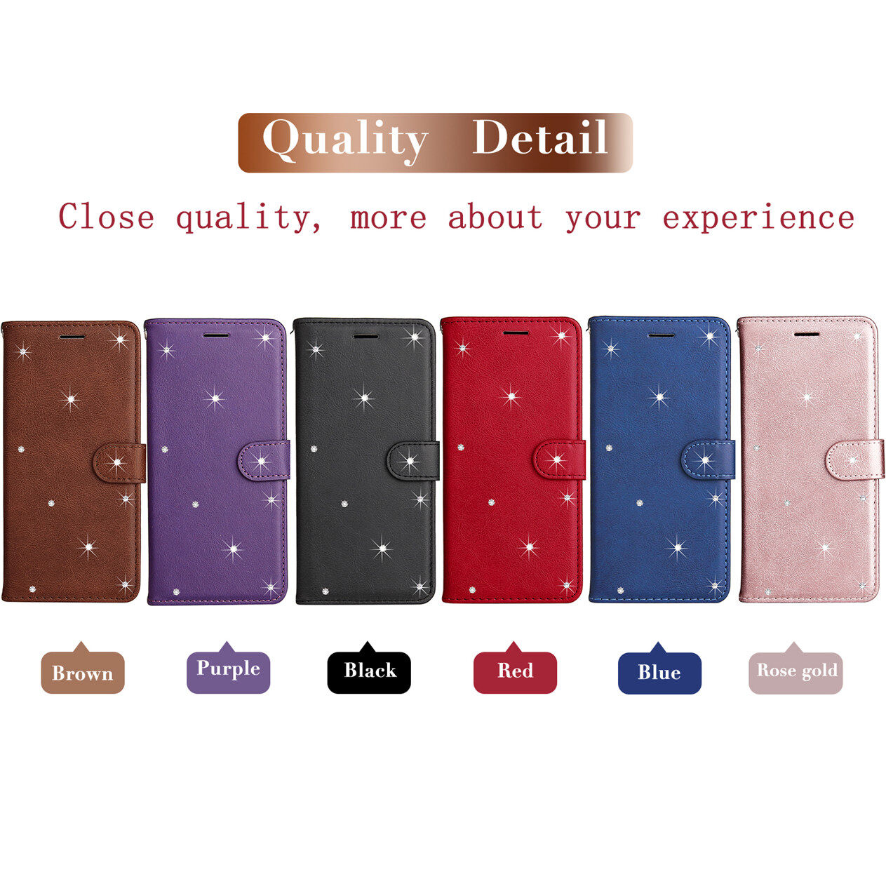 Fayangries Ốp điện thoại cho Samsung Galaxy M51 (6.7 "), bằng da nhựa PU nắp gập màu trơn vỏ Bling cổ điển đứng bọc Ví