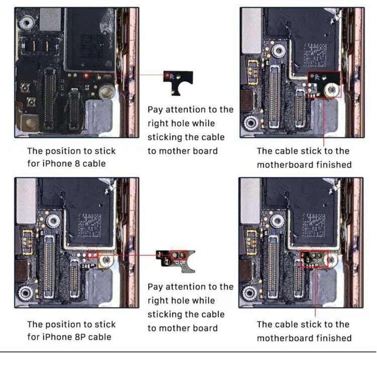 Home Button with Flex Cable for iPhone 8 Plus / 7 Plus / 8 / 7