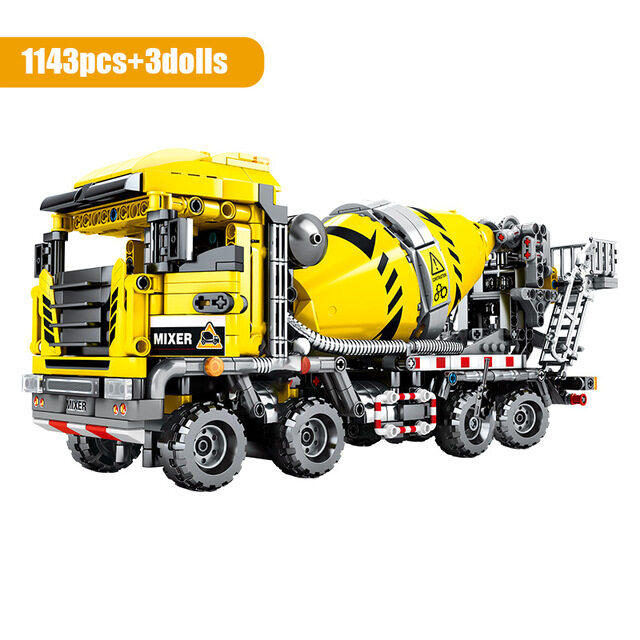 Details about   SEMBO BLOCK City Engineering Bulldozer Crane Technic Car Truck Excavator Roller 