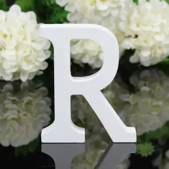 Wooden Letter Alphabet Word Standing Wedding Birthday Party Home