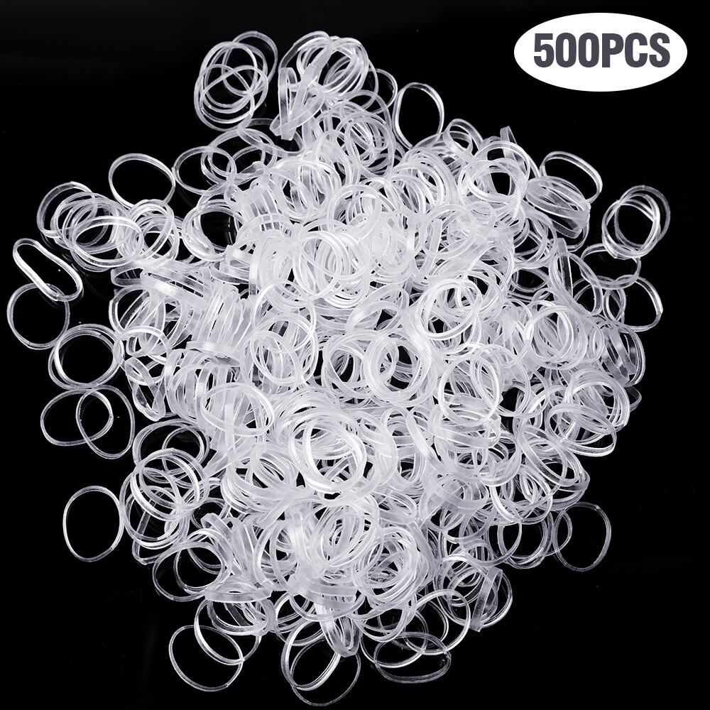 200/500 pieces of elastic hair bands for women