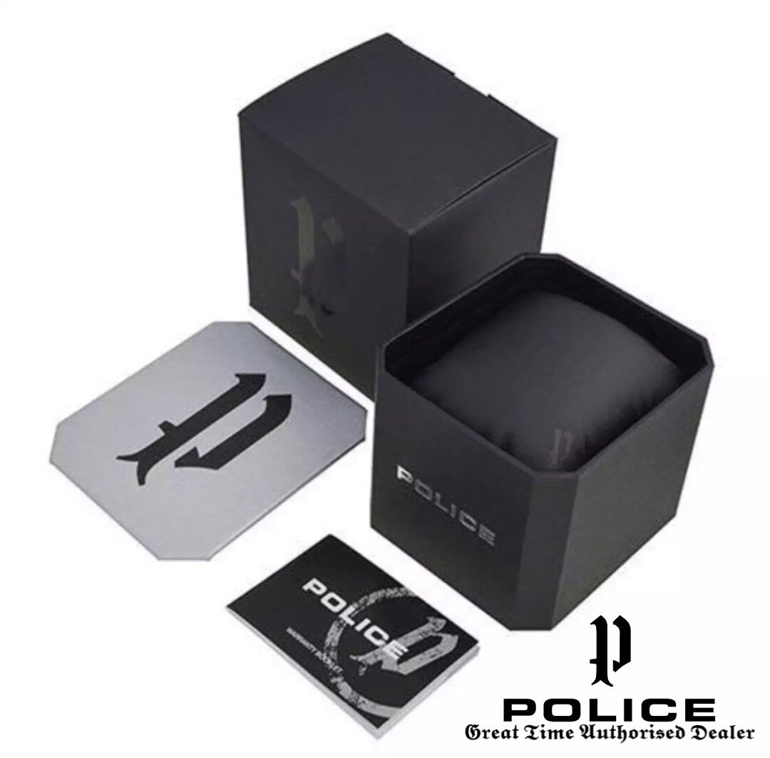 police neist skull watch