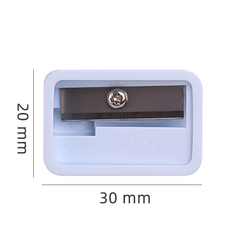 1 Chiếc Deli 0594 Mini Đơn Giản Gọt Bút Chì Màu Ngẫu Nhiên