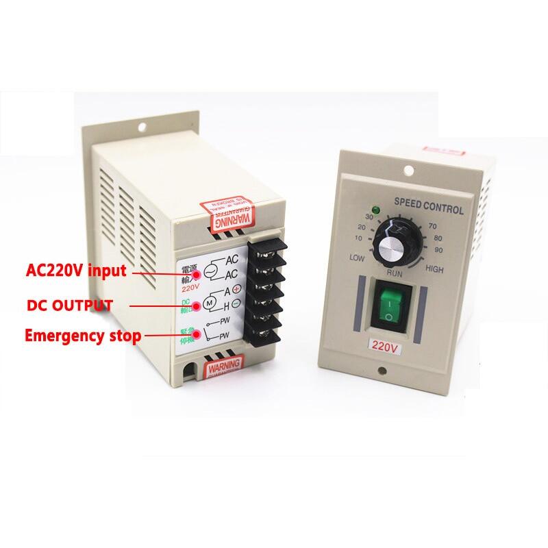 Dc-51 Dc Motor Speed Controller 0~180vdc Output 250w Max Speed Regulator Ac220v Input