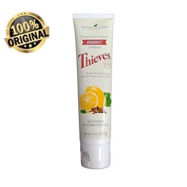 young living thieves aromabright toothpaste