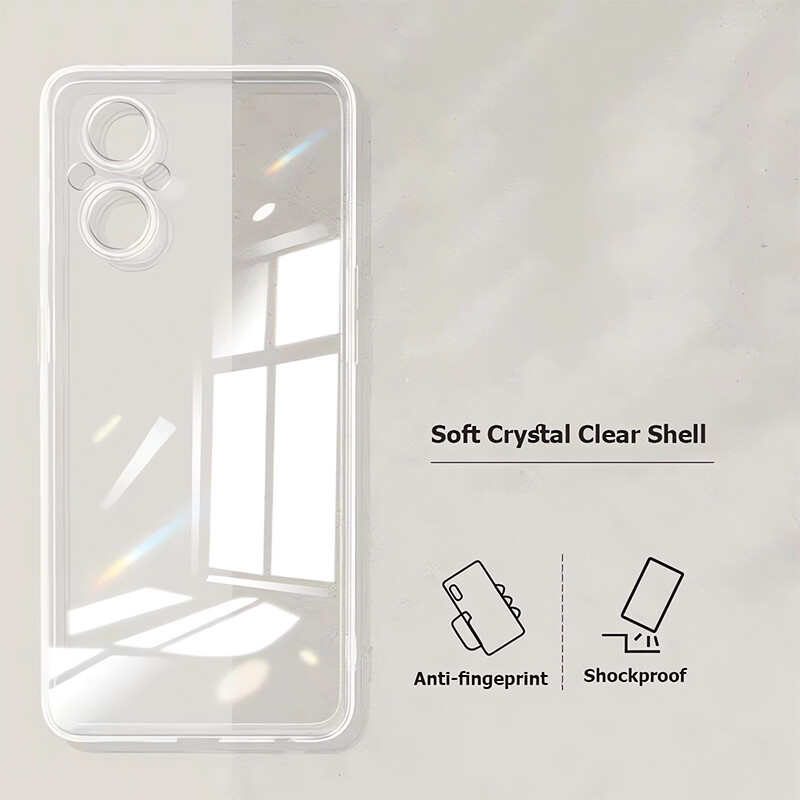 Crystal Clear Casing for Realme C67 C35 C53 C55/C33/C30/C30S/Realme Narzo 50A Prime/Narzo 50i Prime New Phone Case Ultra Slim Super Quality Soft Silicone Precise Camera Covered Smooth Anti-dirt Shockproof Protective Shell