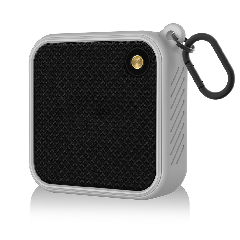 Storage Case Portable Speaker Protective Box Silicone Shockproof Anti-fall Accessories with Metal Hook for Marshall Willen