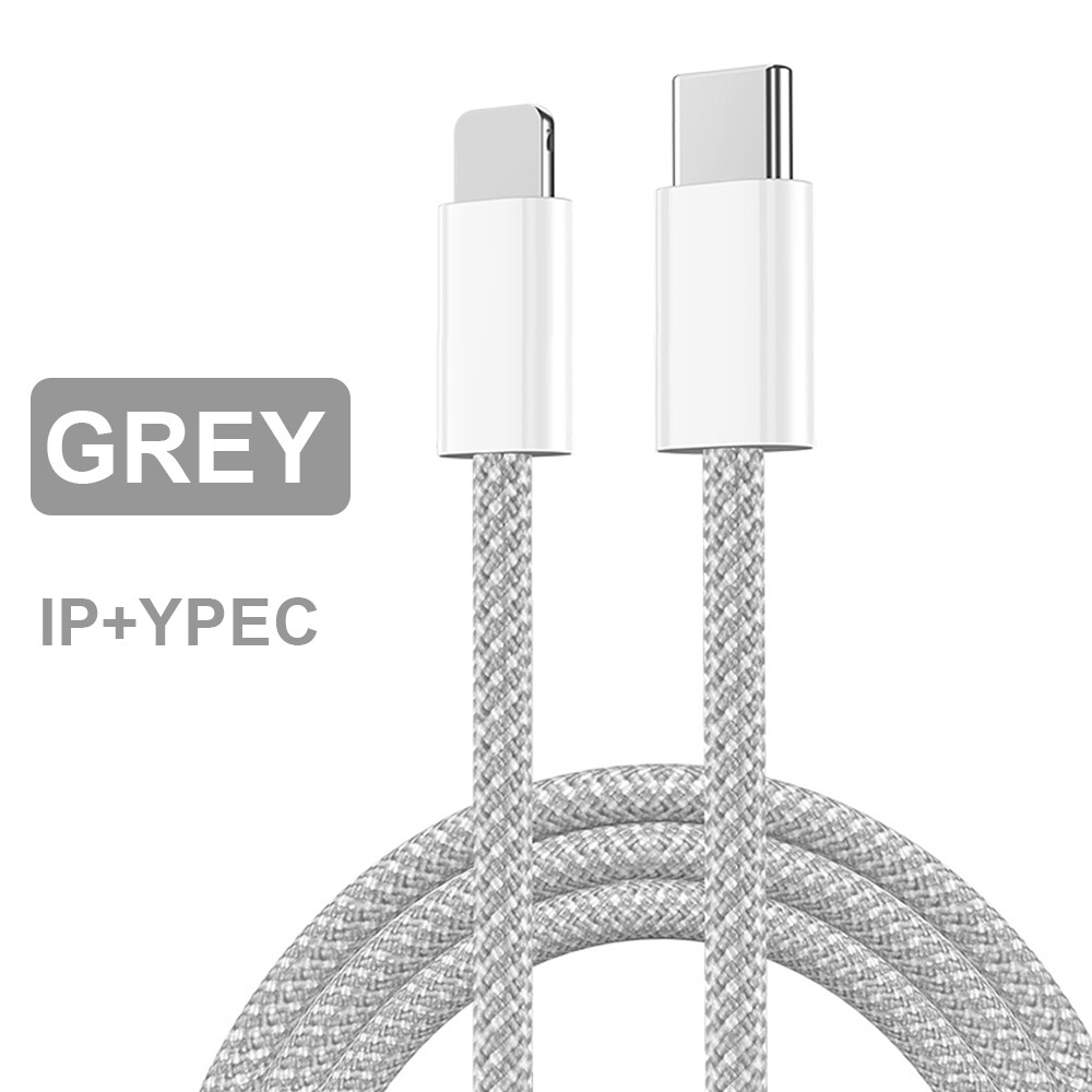 Fonken 60w/20w pd usb c cable for i-phone 14 13 12 pro max fast charging usb c cable for i-phone 12 mini pro max data usb type c cable