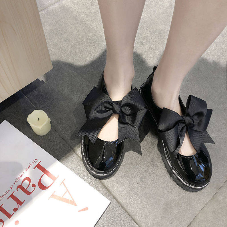 Hiển Thị Giày Lolita Đồng Phục Jk Giày Da Nhỏ Nữ Giày Lolita Bong Bóng Trái Cây Ngọt Ngào Đầu Tròn Đơn Cho Sinh Viên giá rẻ
