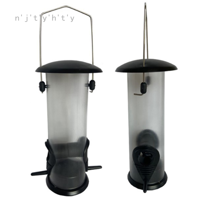 Njt Ngoài Trời Dụng Cụ Nạp Thức Ăn Cho Chim Treo Tự Động Dụng Cụ Nạp Thức Ăn Cho Chim PVC Kim Loại Cộng Với Nhựa Dụng Cụ Nạp Thức Ăn Cho Chim