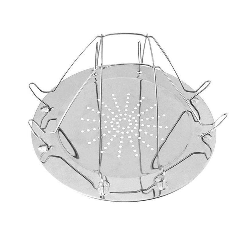 Stainless Steel Toast Rack Outdoor Camping Toaster Folding Portable Grill MultiPurpose Stove