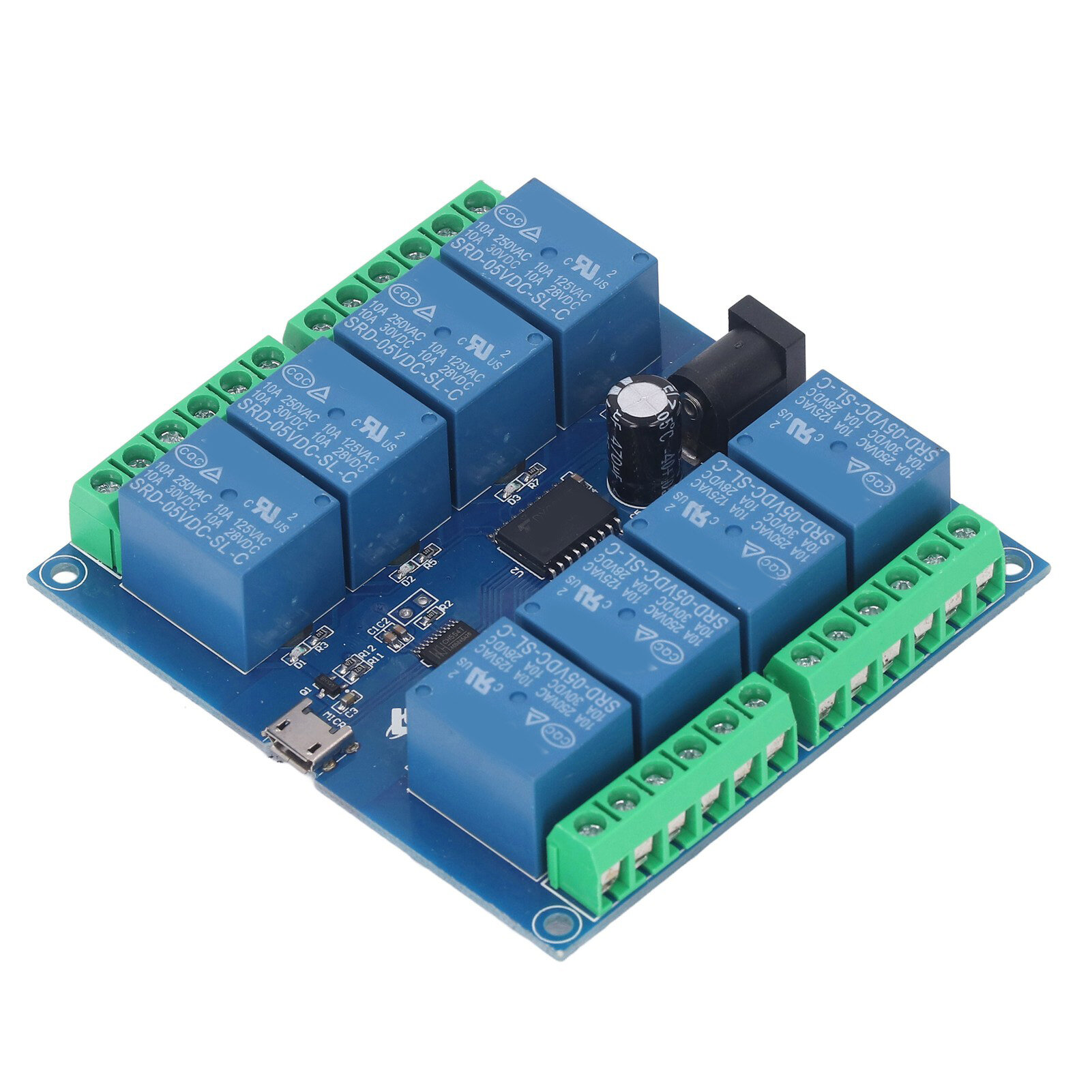 NEW USB Drive Free Relay Module 8 Channel Relay Module For Mechatronic ...