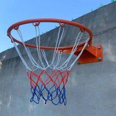 Dissension colloquy59uy5 thể thao ngoài trời màng Lưới bóng rổ Hoop 12 vòng Lưới bóng rổ rim lưới tiêu chuẩn Nylon
