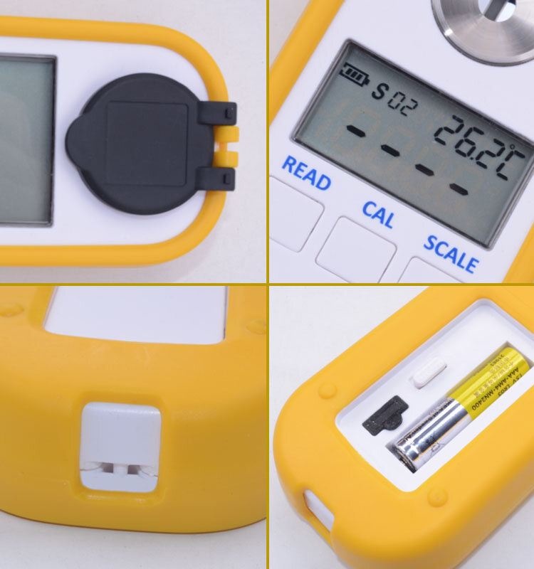 2019 New Digital 0-90% Brix  For Sugar In Fruit Juice Brix Concentration Refractive Index Refractometer