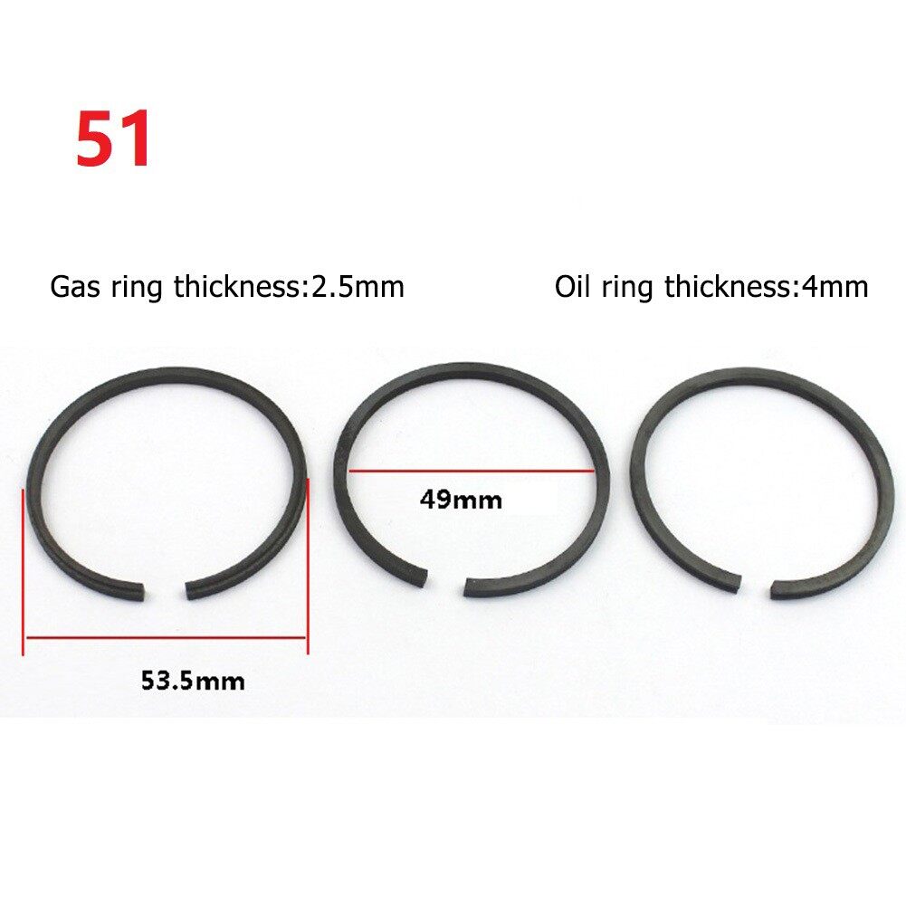 Replacement Piston Wear Resistance 42/47/48/51/65mm Air Compressor Durable