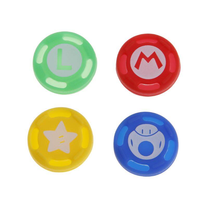 For Switch Pro Joystick Cover Thumb Stick Grip Cap Skin Controller Gamepad Thumbstick Skin for Case Decoration