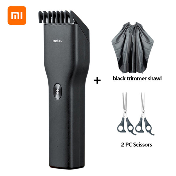 Enchen Tông Đơ Cắt Tóc Chạy Điện Tông Đơ Sạc Nhanh USB Bằng Gốm cho tóc nam nhập khẩu