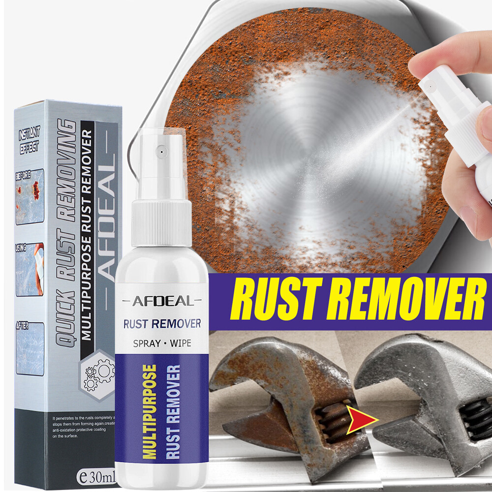 Multipurpose Rust Remover 30ml Derusting Spray Rust Inhibitor Maintenance Cleaning Accessories