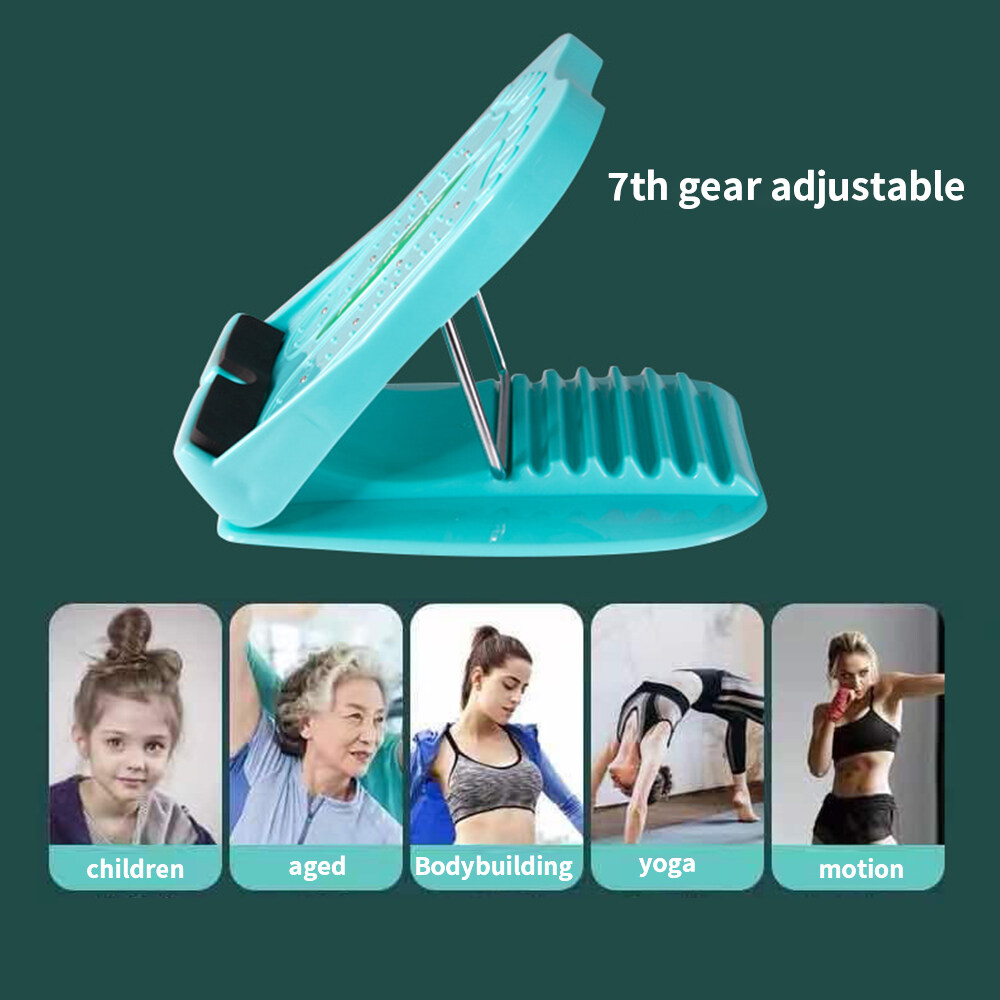 Portable Adjustable Calf Stretch Board Foot Acupoint Massage Leg