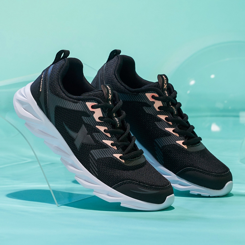 XTEP Counters women's Spring Running Shoes Soft Cube Technology Running Shoes 881318119258
