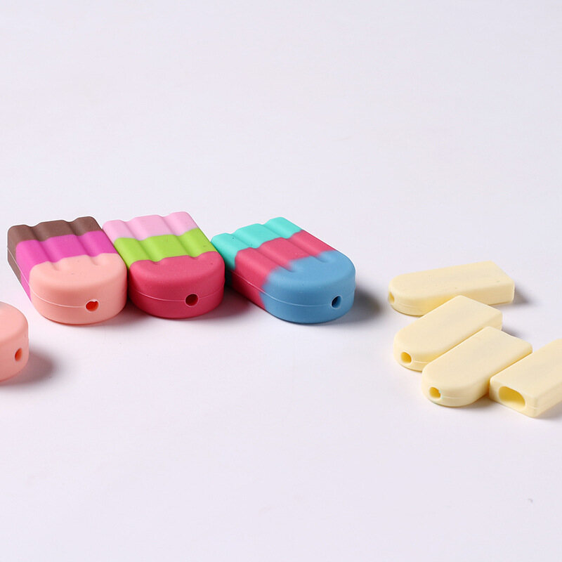 New Ice cream USB cable Protector data line charging cable protection colorful Cover For iPhone 5 6 7 8 X Protection sleeve