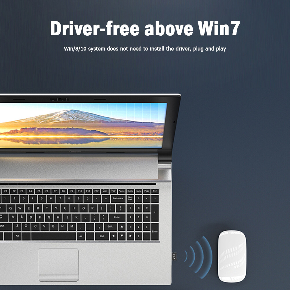 Bộ Chuyển Đổi USB Bluetooth 5.0, Thu Không Dây Truyền Cho Bàn Phím Chuột PC Phụ Kiện Âm Thanh