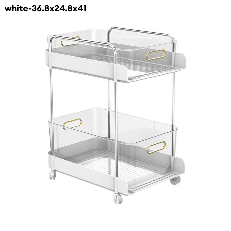 Storage Shelf Mobile bookshelves under the desk, school bags, office desktop storage cabinets, small cart shelves floor-mounted
