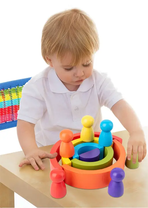 grimms rainbow stacker