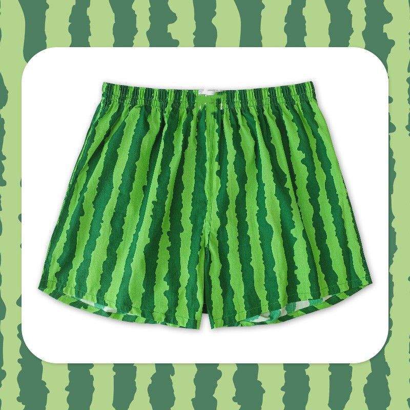 ASRV Loose and comfortable shorts Japanese pajama pants Watermelon shorts Large size
