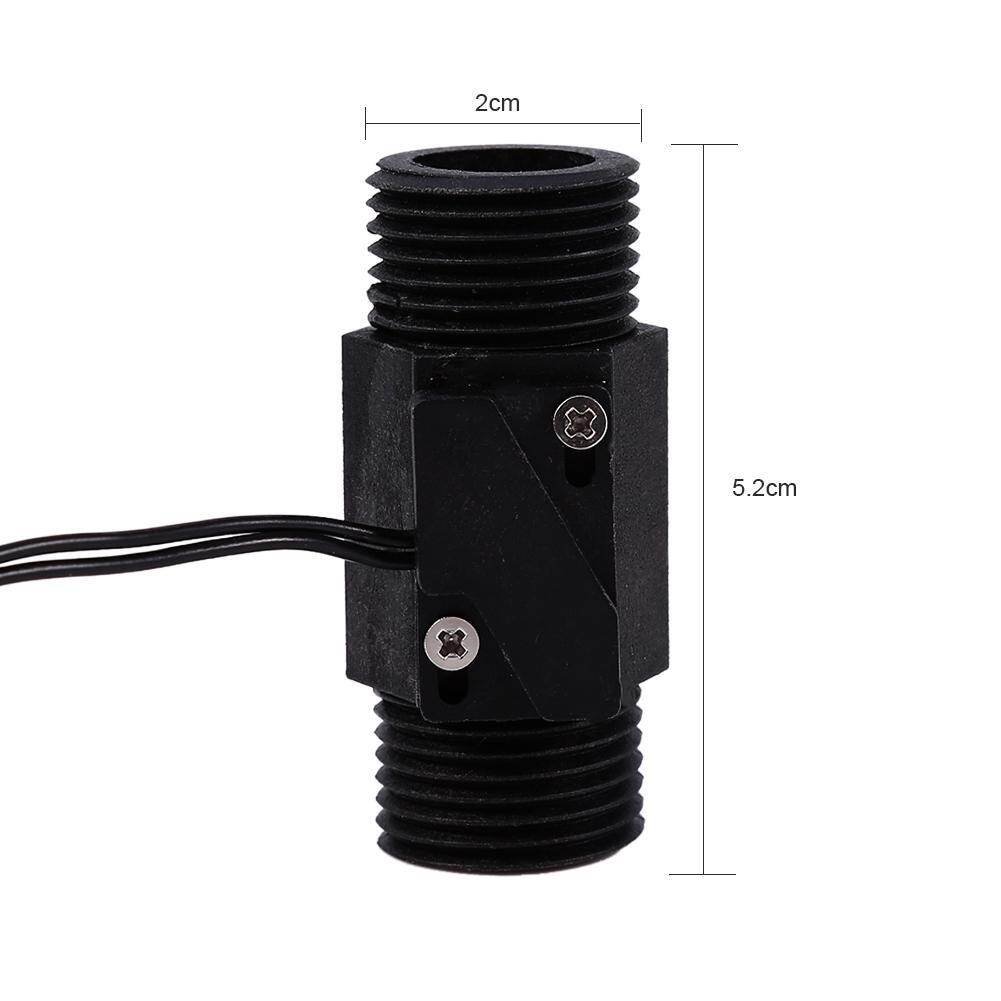 1pc Plastic Water Flow Switch Vertical/Horizontal Water Sensor Magnetic AC 220V