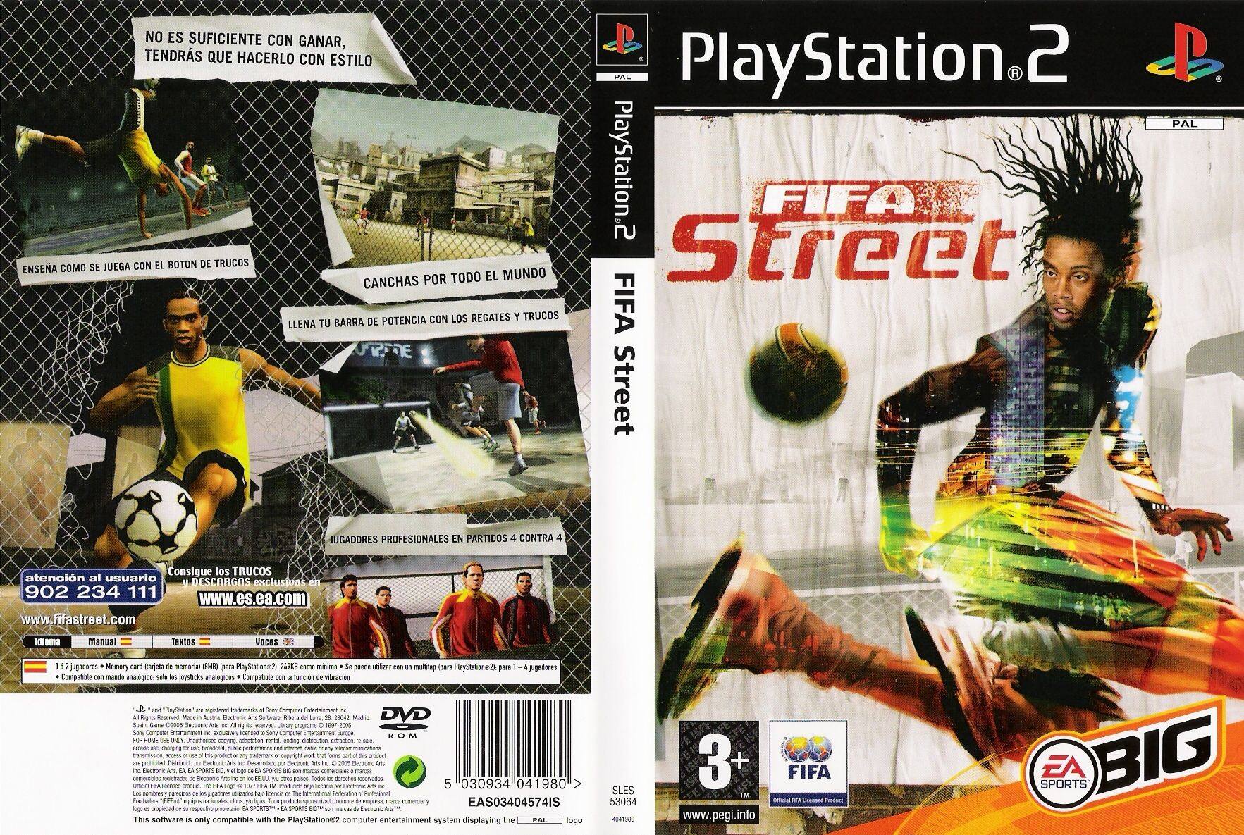 brug Let Glamour PS2 FIFA Street , Dvd game Playstation 2 | Lazada