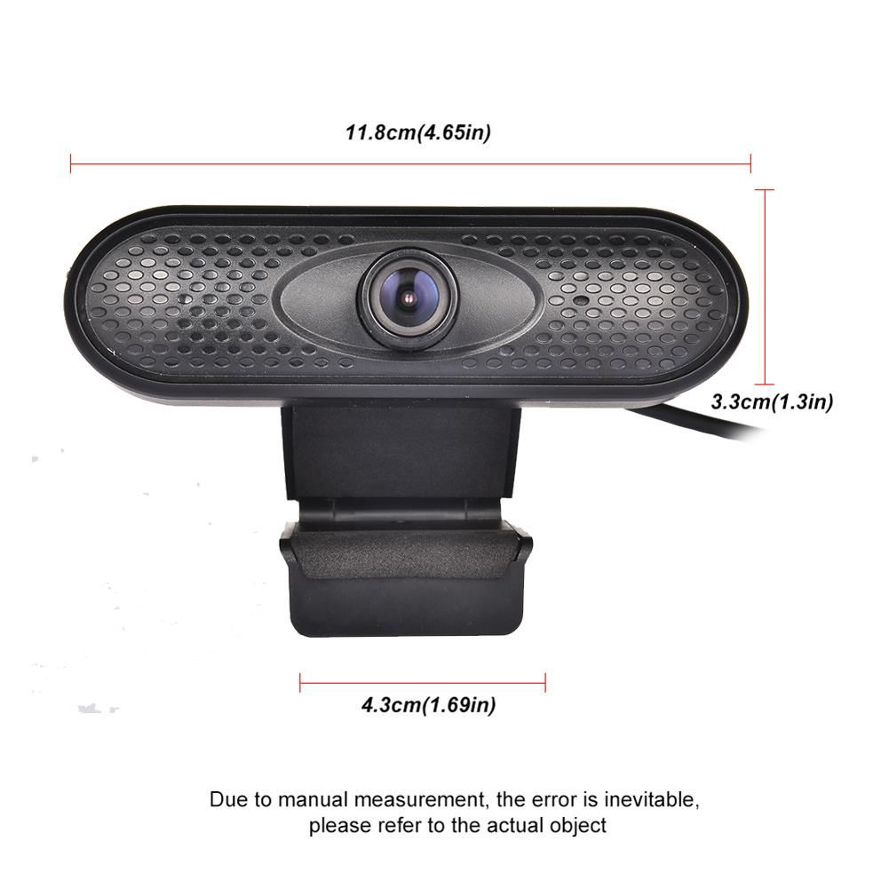 BOKEWU USB Computer Webcam Full HD 1080P Web Camera Digital Web Cam With Micphone For Laptop PC Tablet Rotatable Camera