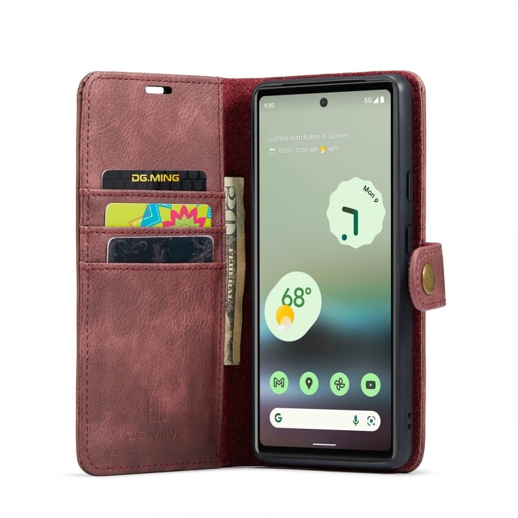 Cho Google Pixel 6A/Pixel 7A/Pixel 7/Pixel 7 Pro/Pixel 5A 5 g/pixel 6/Pixel 6 Pro DG. Ming da ngựa điên có thể tháo rời Điện thoại da trường hợp