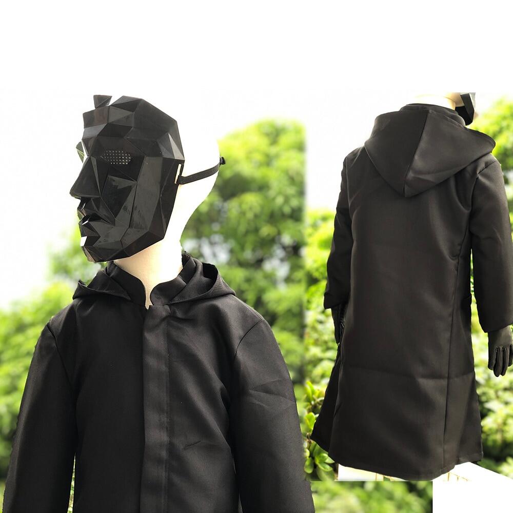 Squid Game Boss Cosplay Full Face Covering Masquerade Accessories