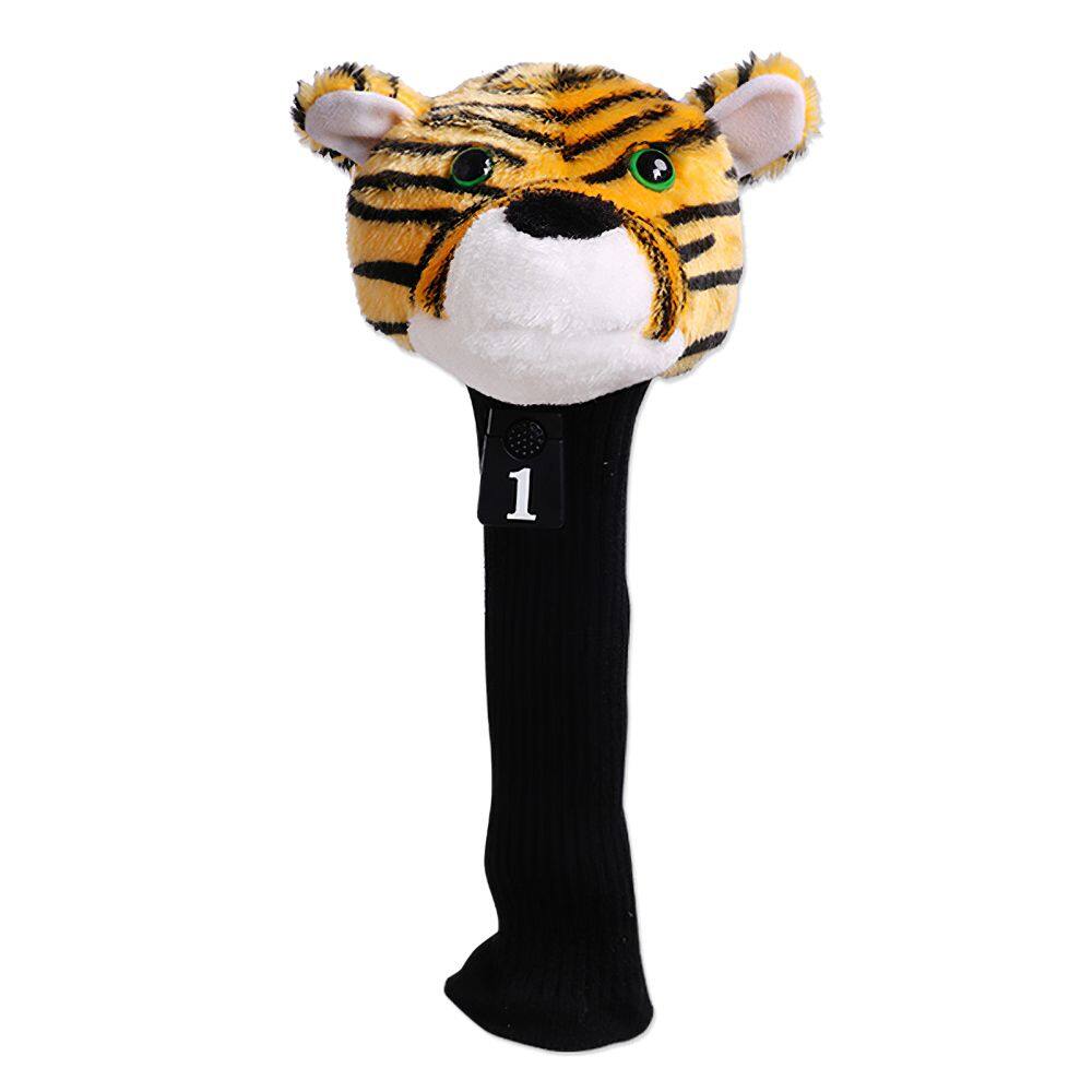 USHILA Cute Novelty FW Club Protector Mascot for Fairway Wood Headcover Plush Tiger Headcover 