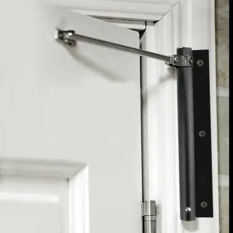 Aluminum Adjust Strength Automatic Door Closer Spring Fireproof