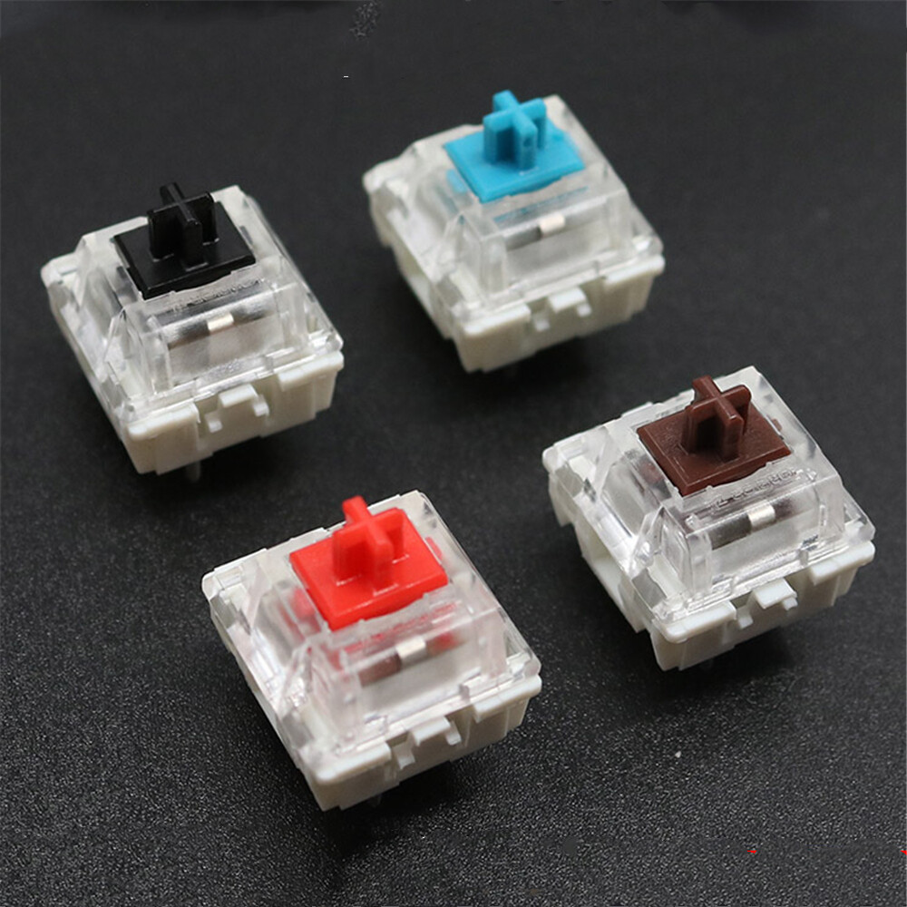 100 Cái Công Tắc Thay Thế Bàn Phím Cơ 3 Chân, Dành Cho Gateron Cherry MX