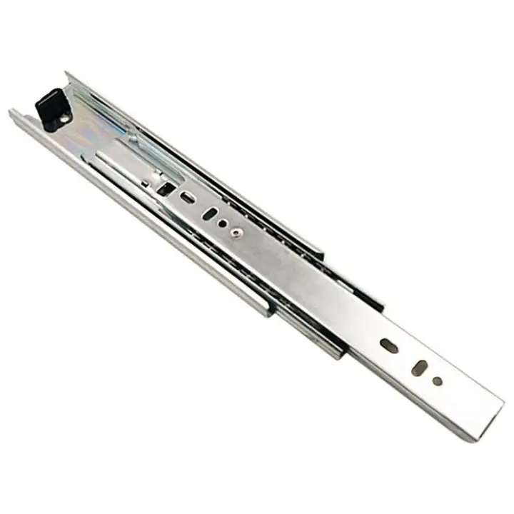 Drawer Slides 1set Silver Tone Ball Bearing 10 Inch 3 Sections Slide Track Mounting Runners Slider Lazada Singapore Drawer Slides 1set Silver Tone Ball, Bedroom Furniture Runners