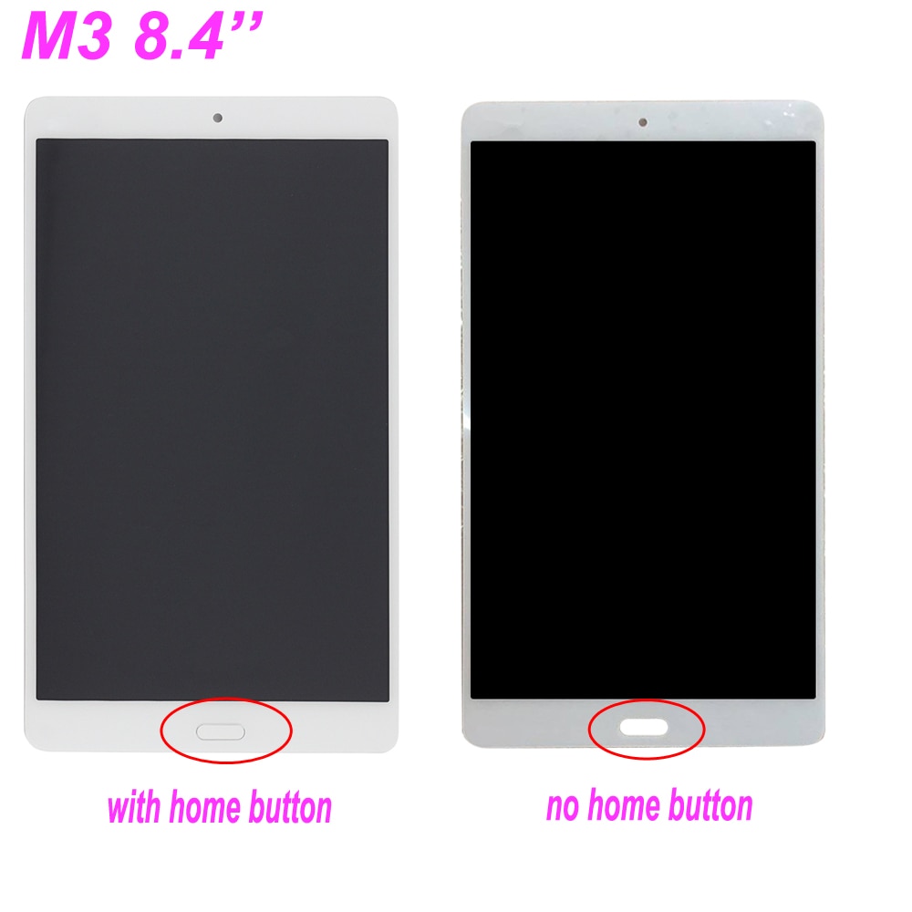 Showgood - Schermo LCD touch screen per Huawei MediaPad M3 8.4 BTV-W09 BTV-DL09, ricambio (LCD bianco senza cornice Showgood - Schermo LCD touch screen per Huawei MediaPad M3 8.4 BTV-W09 BTV-DL09, ricambio (LCD bianco senza cornice